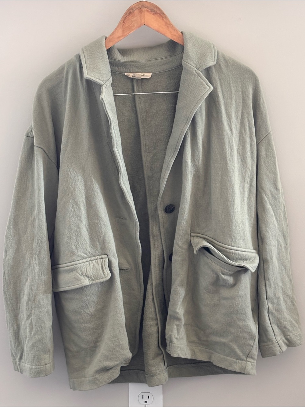 Madewell Light Sage Green Cardigan